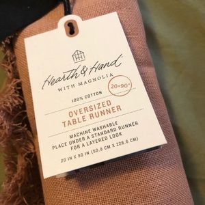 Hearth & Hand Oversized Table Runner